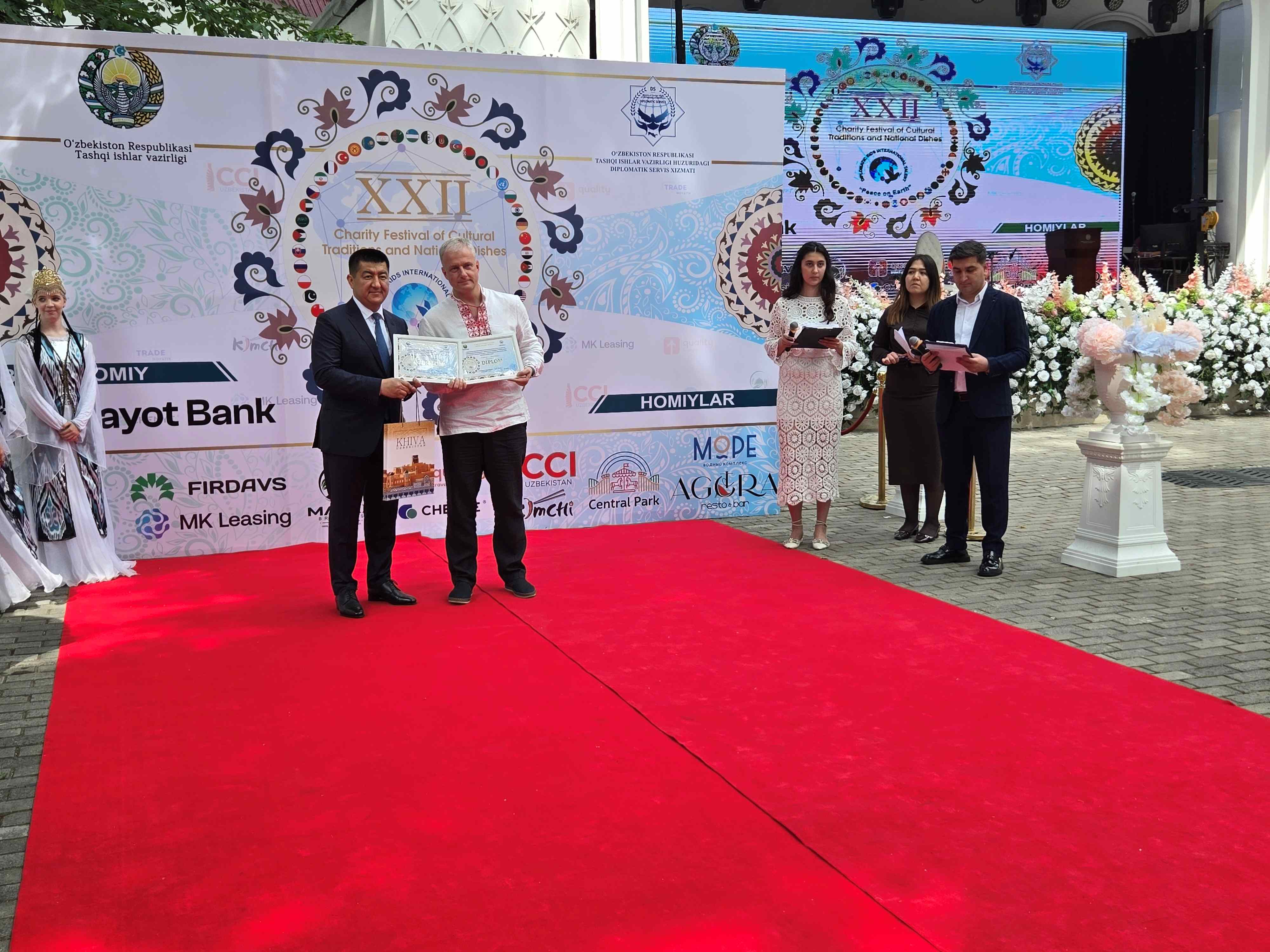 XXII-madaniy an'analar va milliy taomlar Festivali