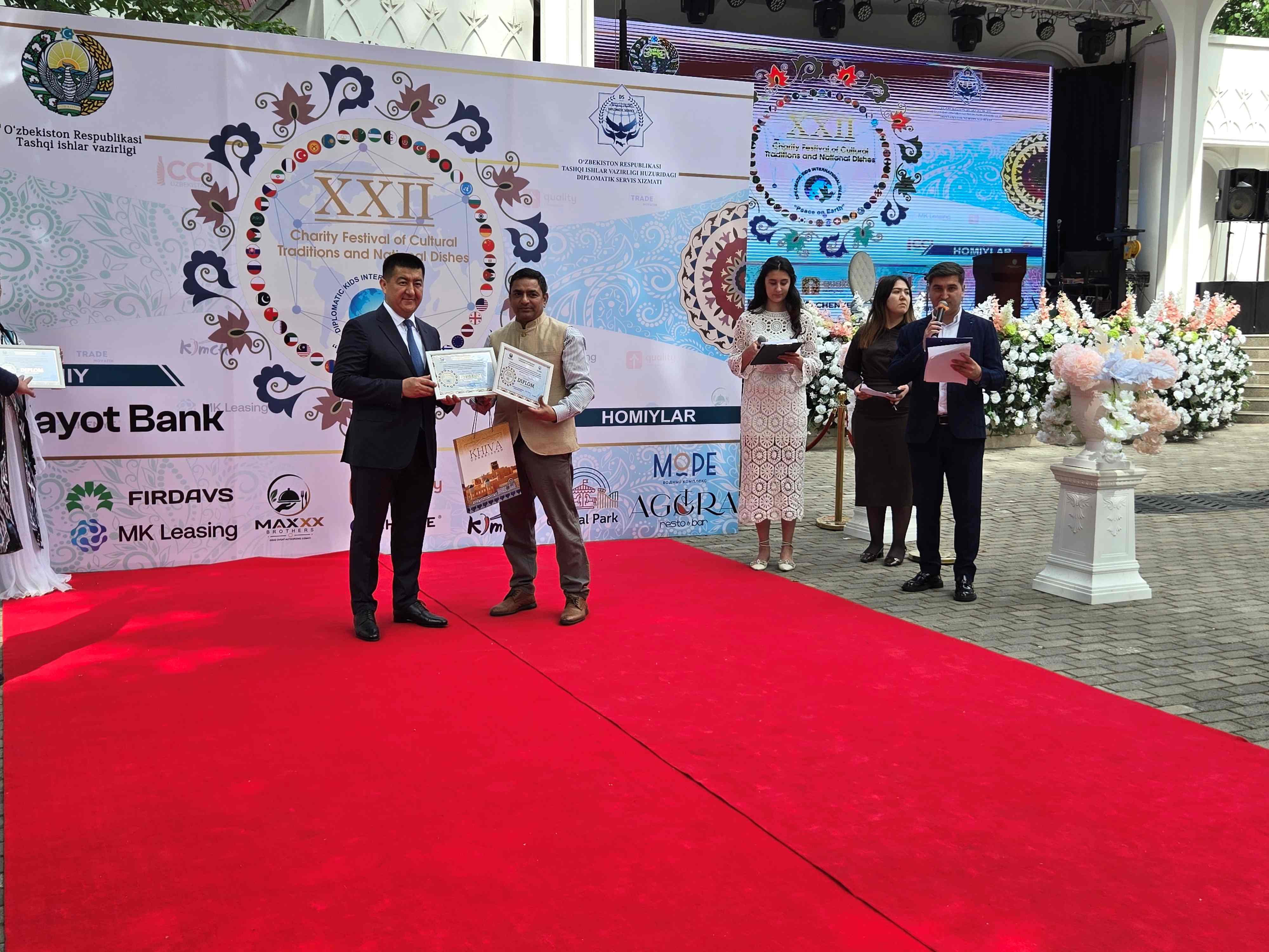 XXII-madaniy an'analar va milliy taomlar Festivali