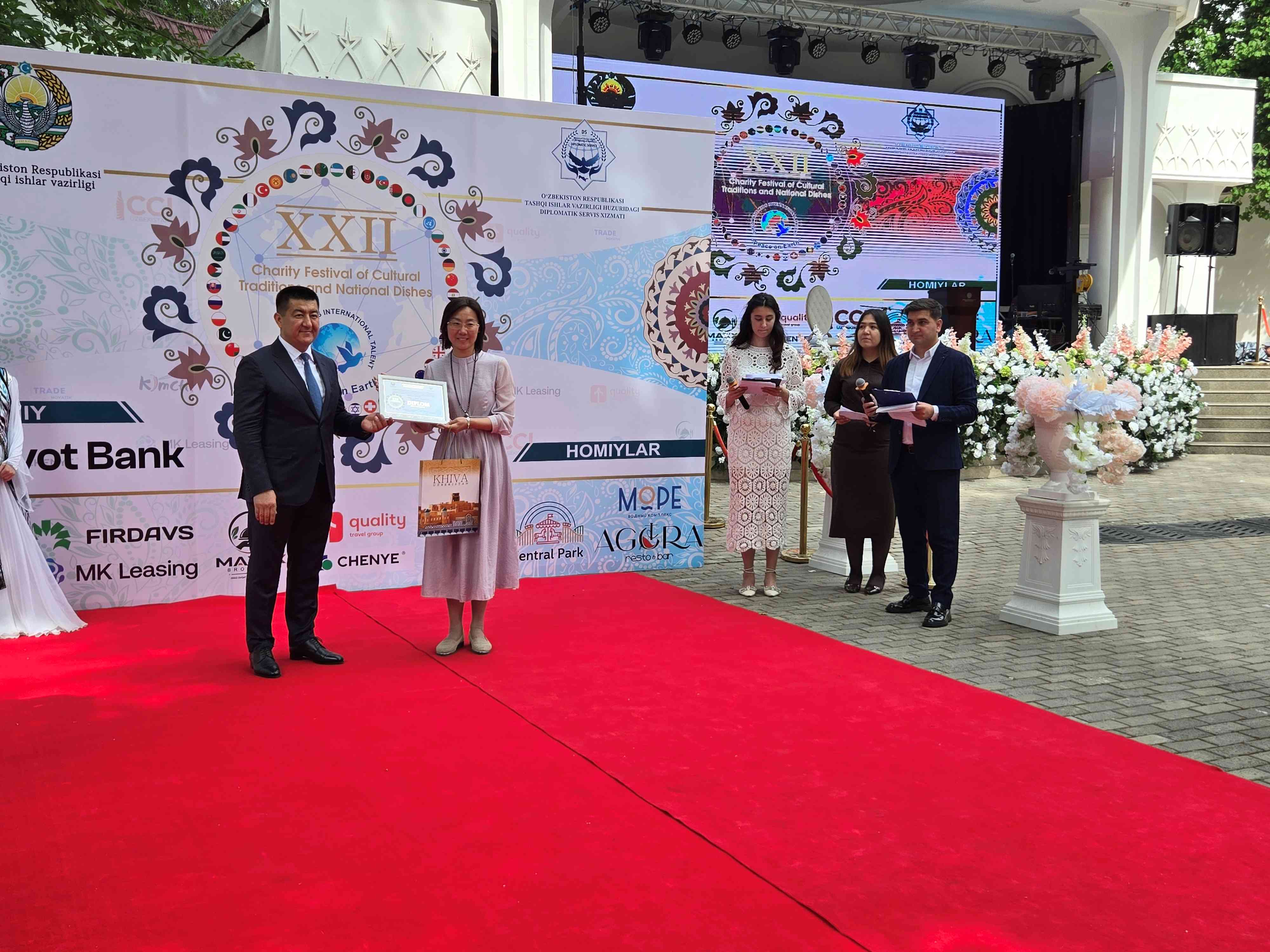 XXII-madaniy an'analar va milliy taomlar Festivali