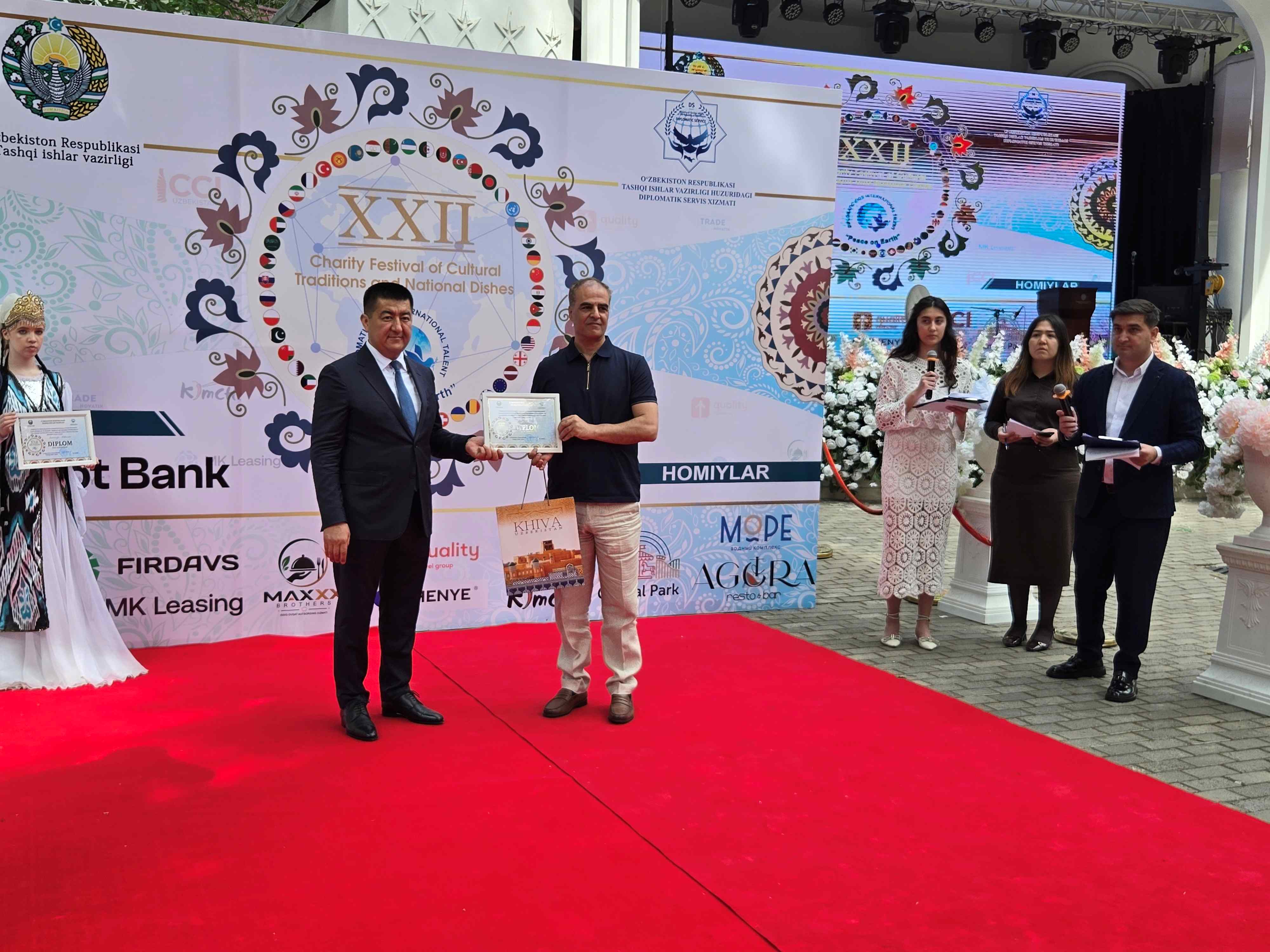 XXII-madaniy an'analar va milliy taomlar Festivali
