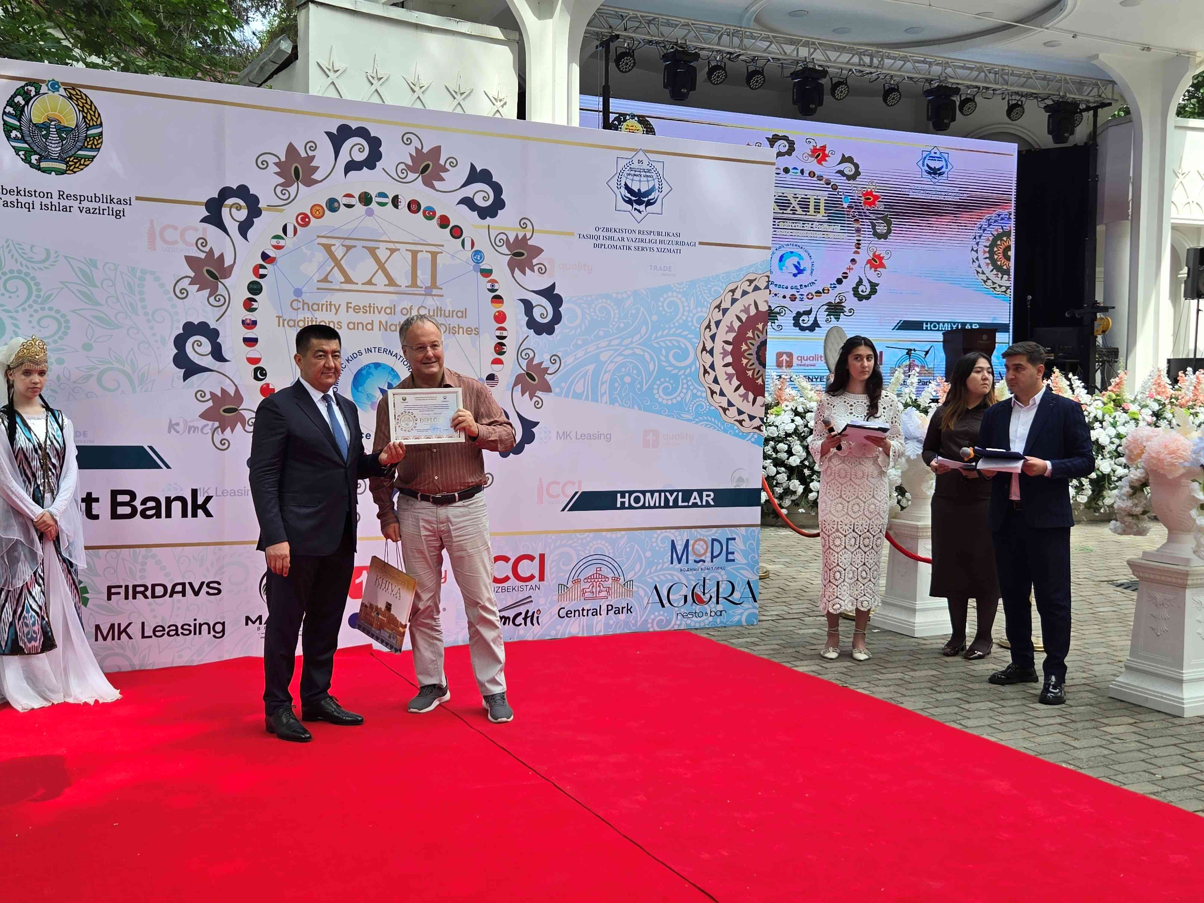 XXII-madaniy an'analar va milliy taomlar Festivali