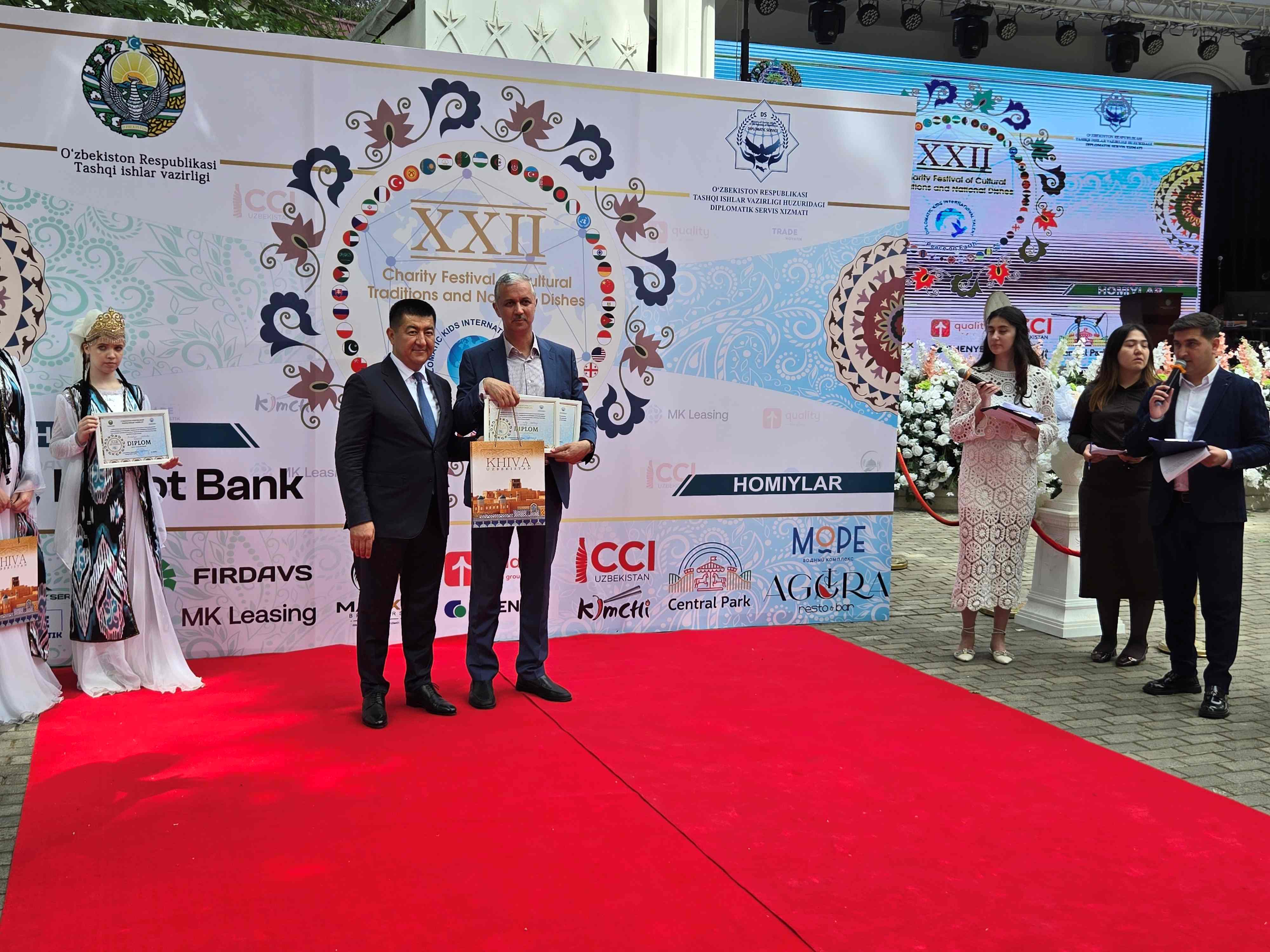 XXII-madaniy an'analar va milliy taomlar Festivali