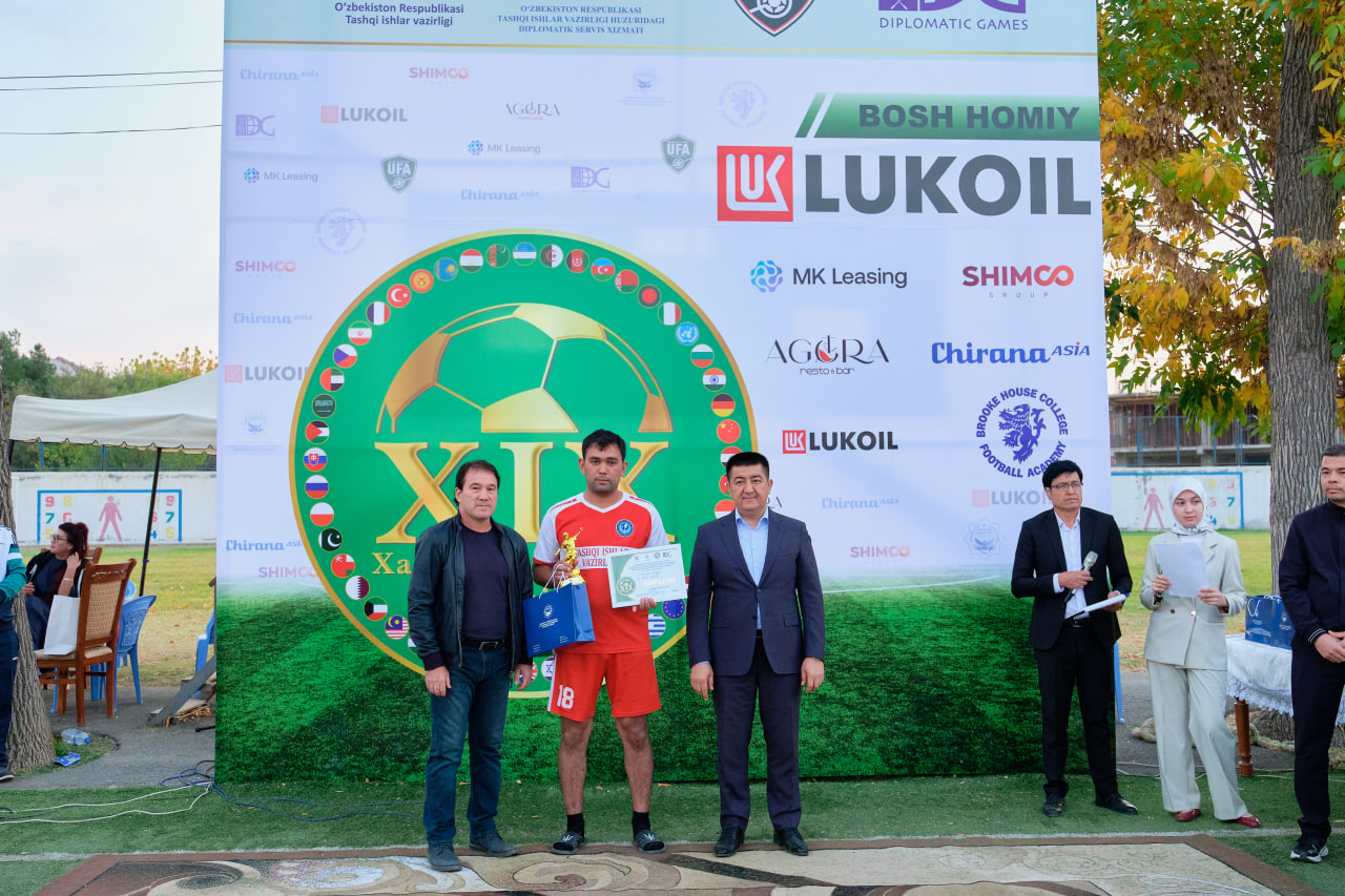 Diplomatik vakolatxonalar o‘rtasidagi XIX Xalqaro mini-futbol turniri