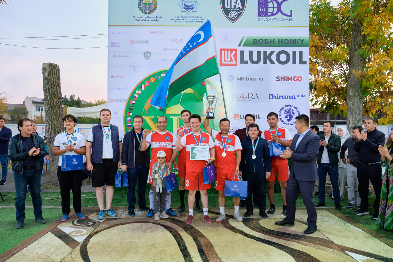 Diplomatik vakolatxonalar o‘rtasidagi XIX Xalqaro mini-futbol turniri