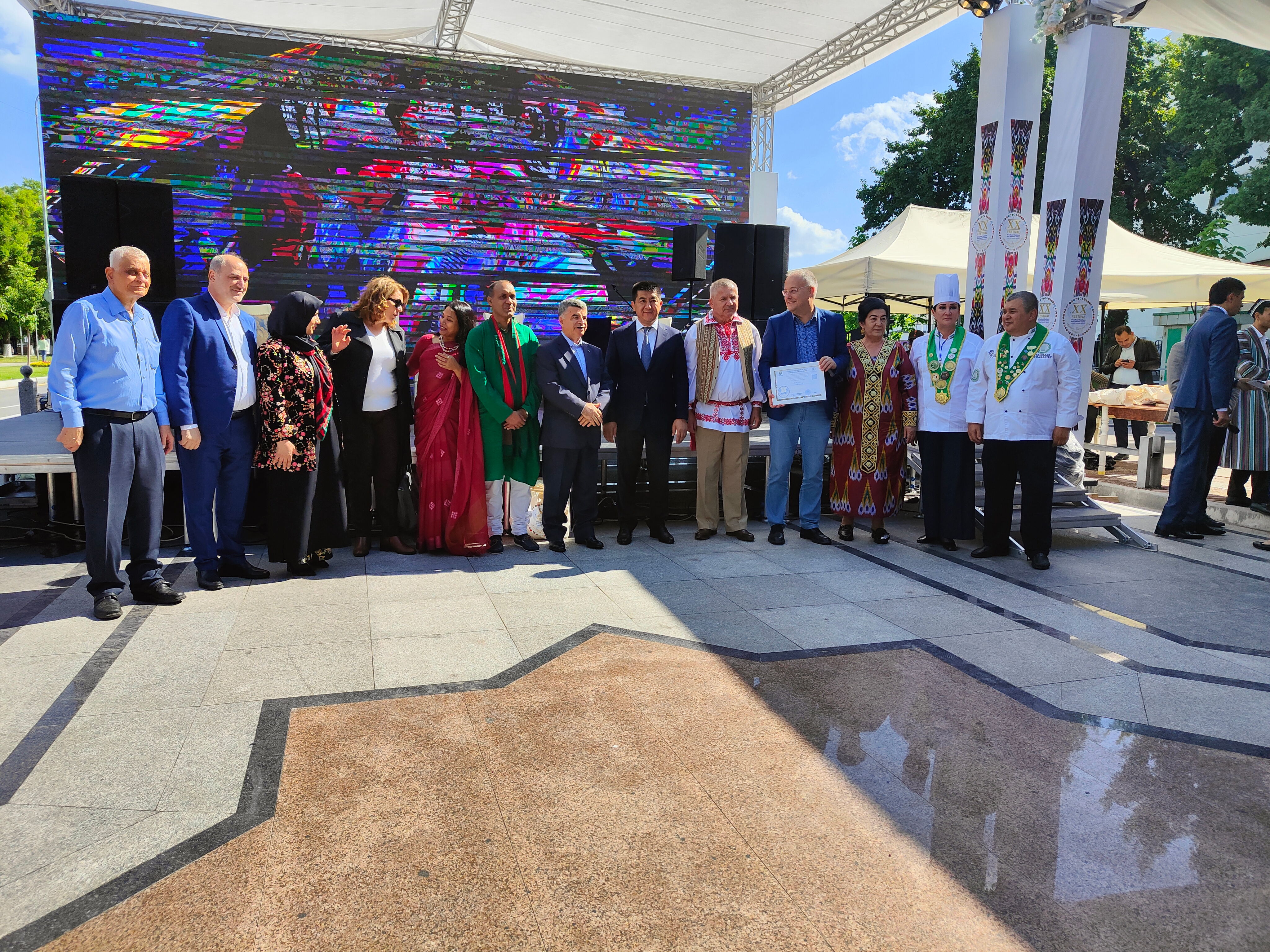 XX madaniy an'analar va milliy taomlar Festivali
