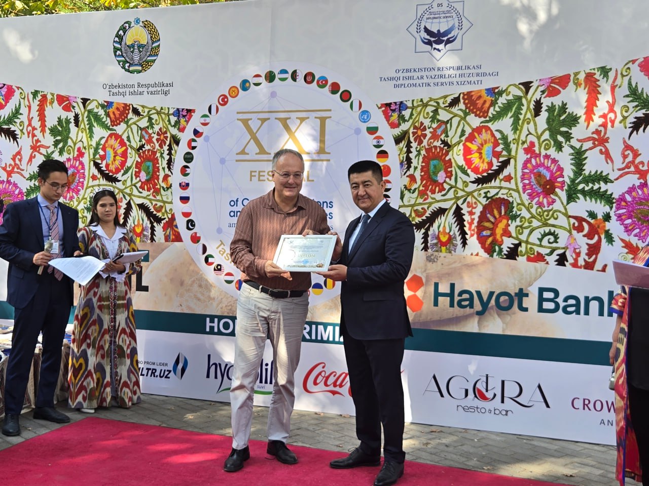 XXI Madaniy an’analar va milliy taomlar xayriya festivali