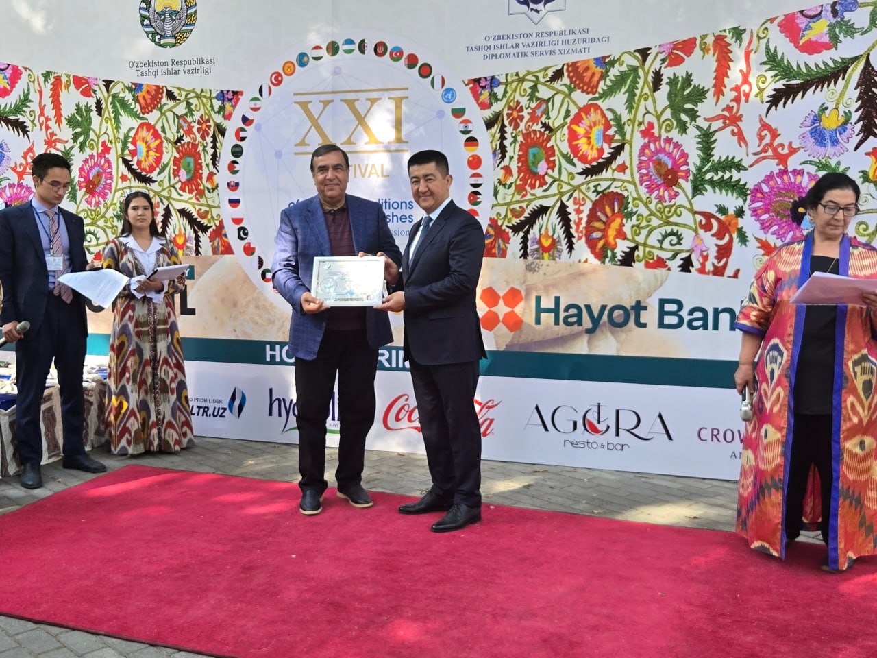 XXI Madaniy an’analar va milliy taomlar xayriya festivali