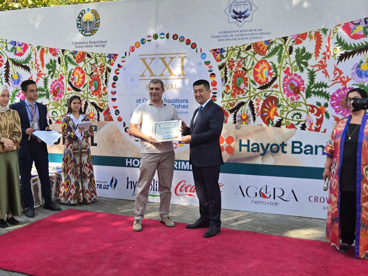 XXI Madaniy an’analar va milliy taomlar xayriya festivali